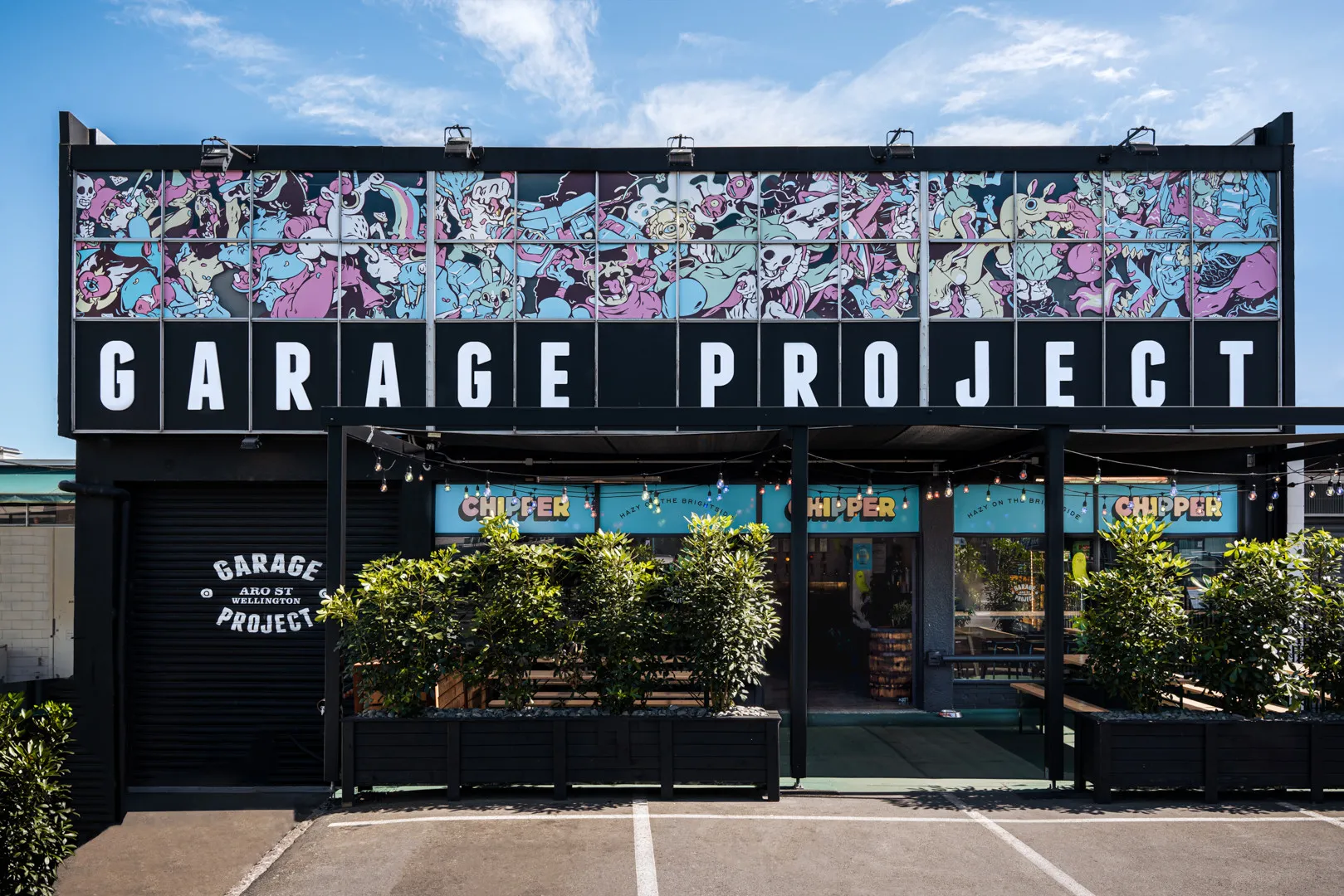 Garage Project brewery on Aro Street, Wellington